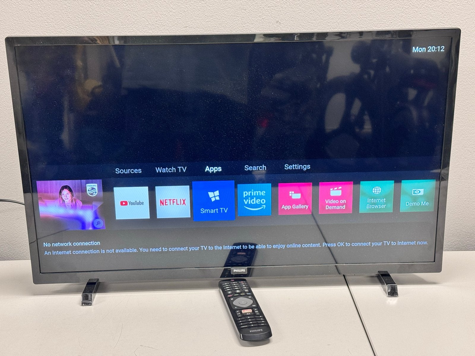 Philips 32PFS5803/12 32" Full HD Smart TV zo goed als nieuw, Philips, LED, 50 Hz, Zo goed als nieuw