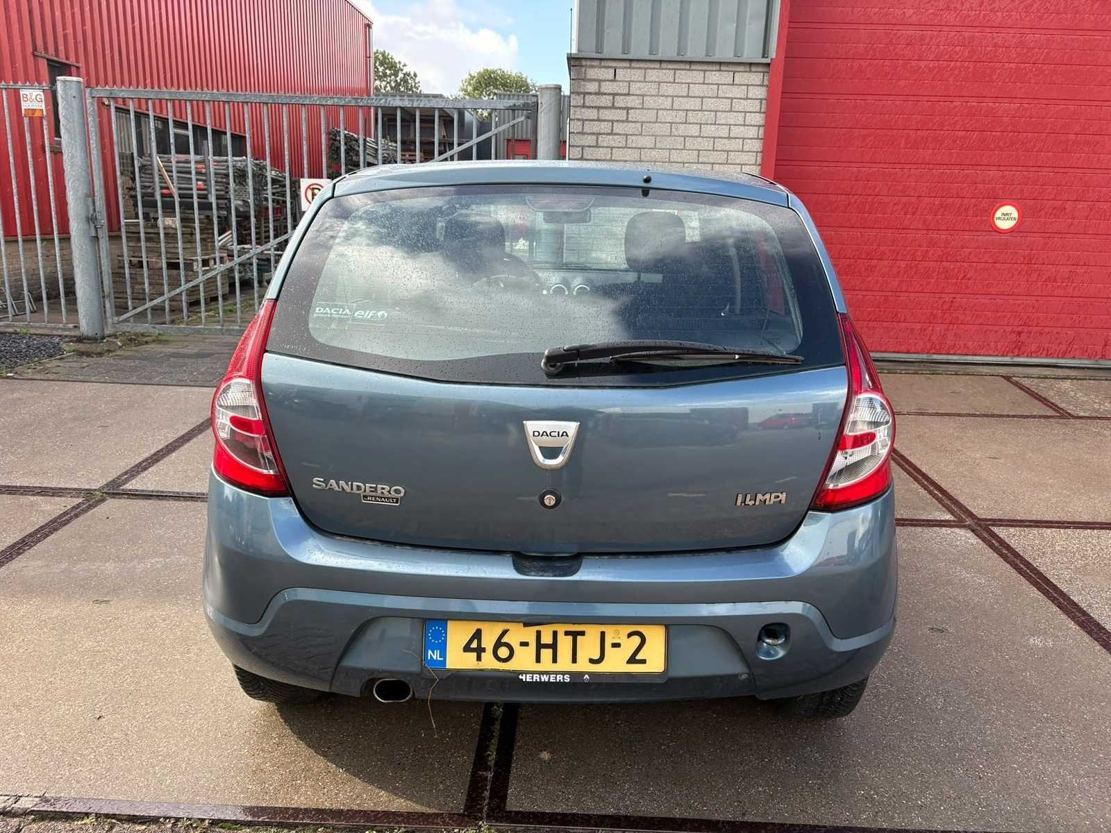 Dacia Sandero 1.4 Lauréate, 46-HTJ-2, Auto's, Voorwielaandrijving, 1011 kg, 4 cilinders, Blauw