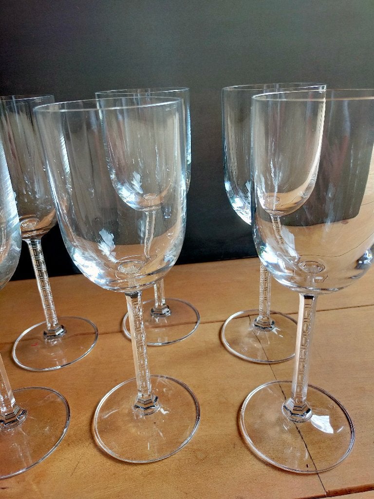 Kristallen wijnglazen Spiegelau, Antiek en Kunst, Ophalen of Verzenden