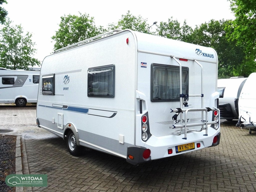 Knaus Sport 420 QD, Caravans en Kamperen, Bedrijf, Treinzit, 4 tot 5 meter, Knaus