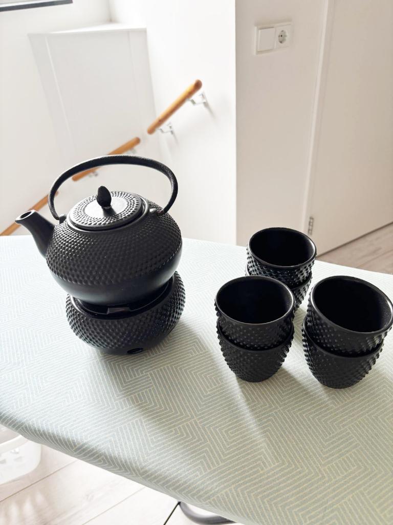 Bredemeijer Lotus theeset, Huis en Inrichting, Keuken | Servies, Ophalen, Gebruikt, Overige typen, Overige stijlen
