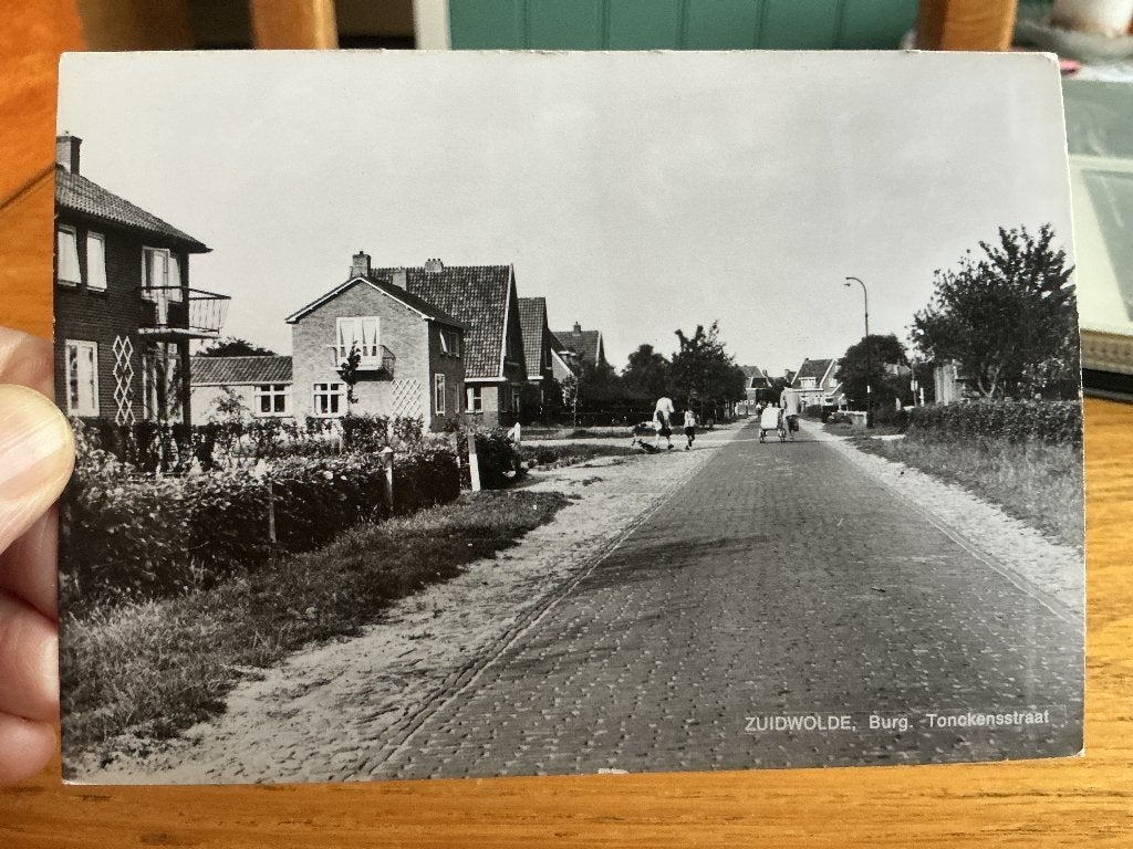 Zuidwolde burg.tonckensstraat, Verzamelen, Ophalen of Verzenden, 1960 tot 1980, Ongelopen, Drenthe