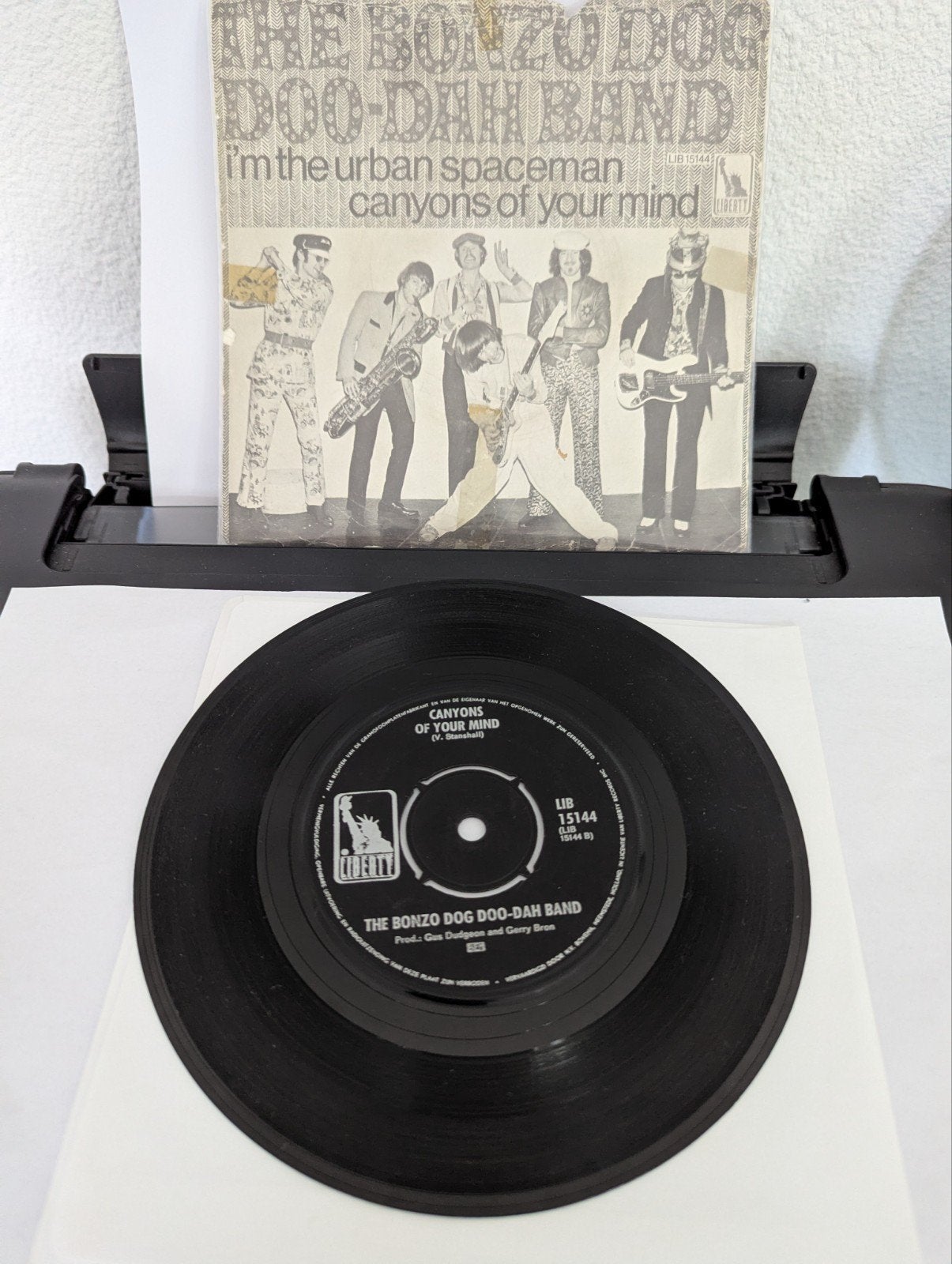 Bonzo Dog Doo Dah Band - I'm the urban space man ( single), Ophalen of Verzenden, Gebruikt, Pop