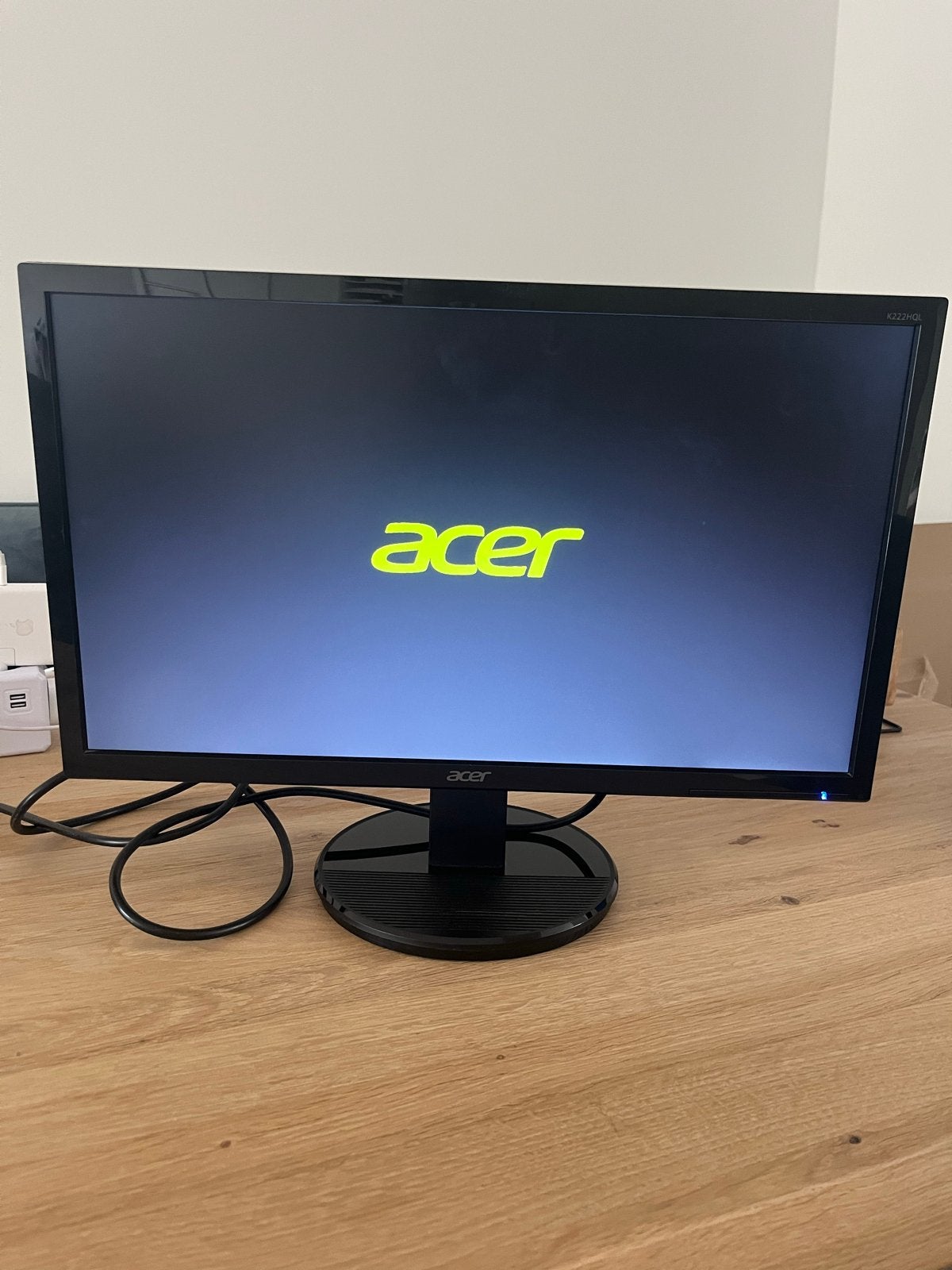 Acer K222HQL 21,5 inch monitor - perfect werkend, Computers en Software, Monitoren, HDMI, Full HD, Ophalen of Verzenden, Zo goed als nieuw