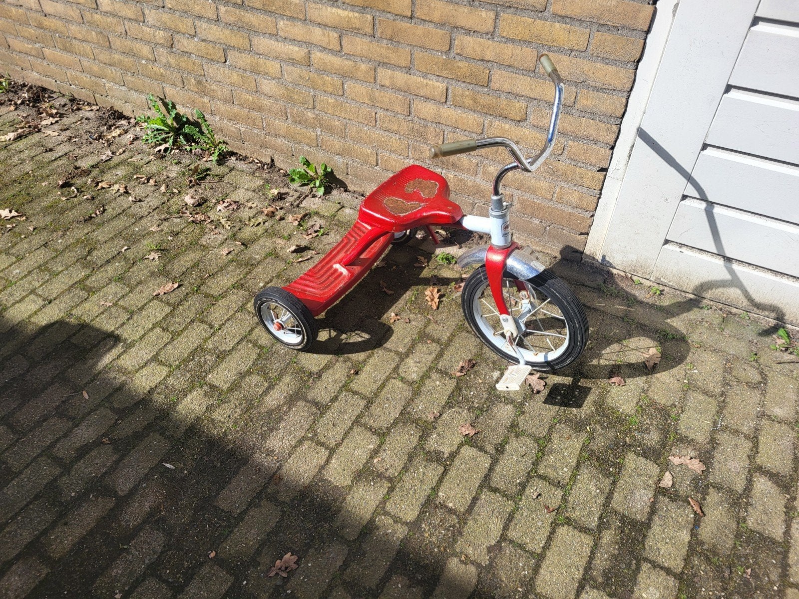 Vintage Flexible Flyer kinder driewieler, Fietsen en Brommers, Fietsen | Driewielers, Ophalen, Gebruikt