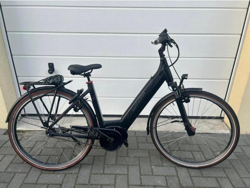 Winora Elektrische Fiets Bosch Middenmotor, Zo goed als nieuw, 51 tot 55 cm, 50 km per accu of meer, Ophalen