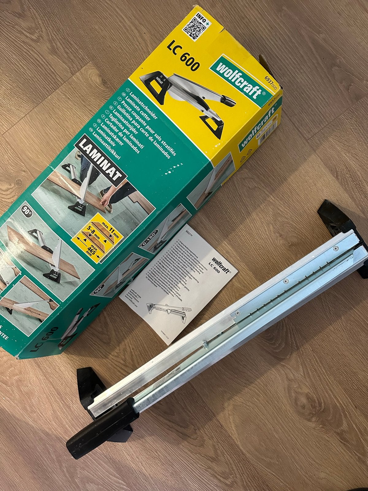 Wolfcraft LC 600 laminaatsnijder - Zo goed als nieuw, Ophalen of Verzenden, Zo goed als nieuw, Snijgereedschap, Overige merken