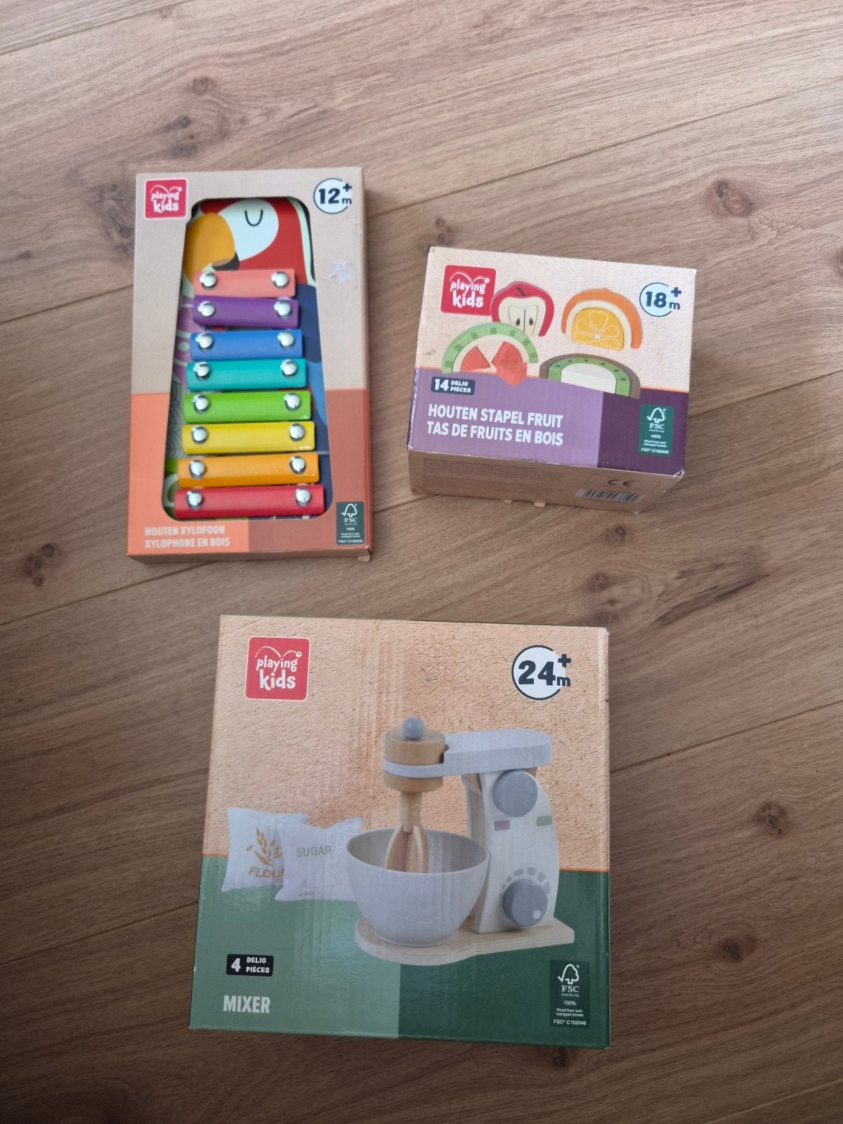 Nieuw houten speelgoed - Playing Kids, Ophalen, Nieuw