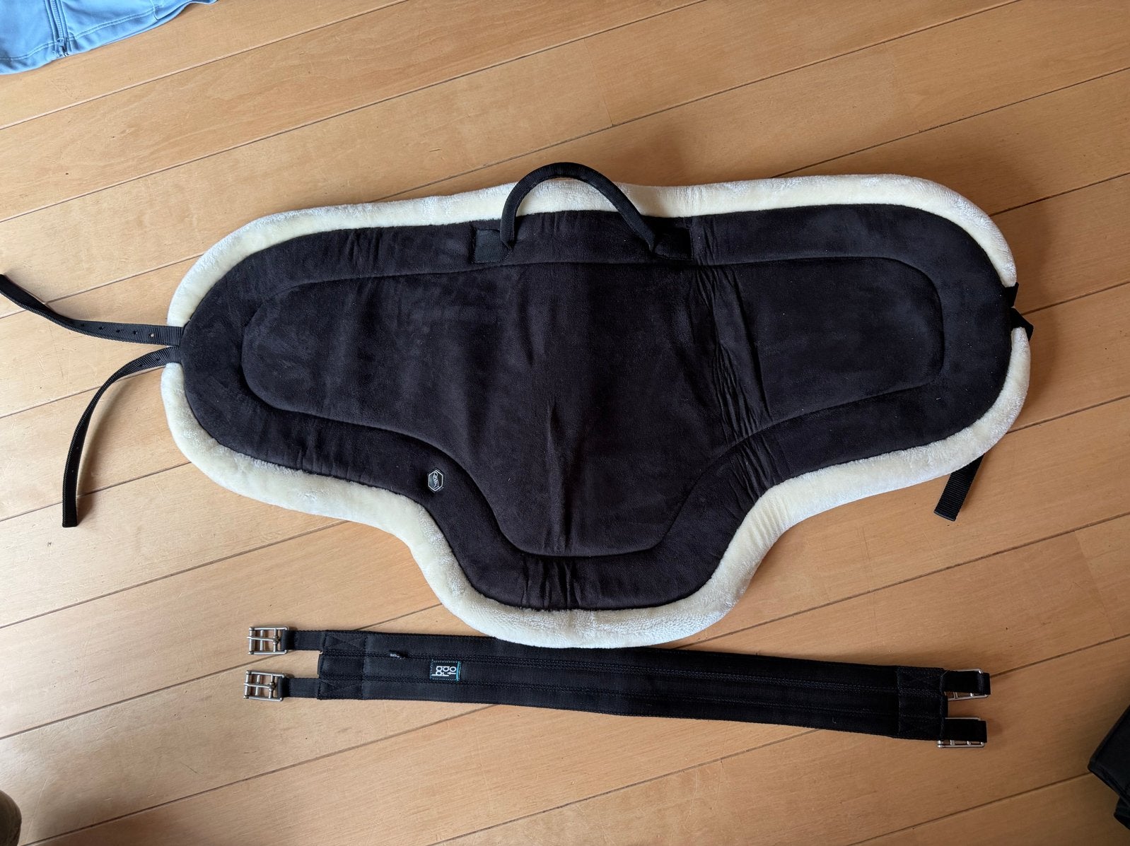 Barebackpad QHP Zwart, Ophalen, Overige typen, Nieuw, Zwart