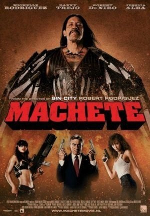 MACHETE      filmposter., Rechthoekig Staand, Verzenden, Nieuw, A1 t/m A3