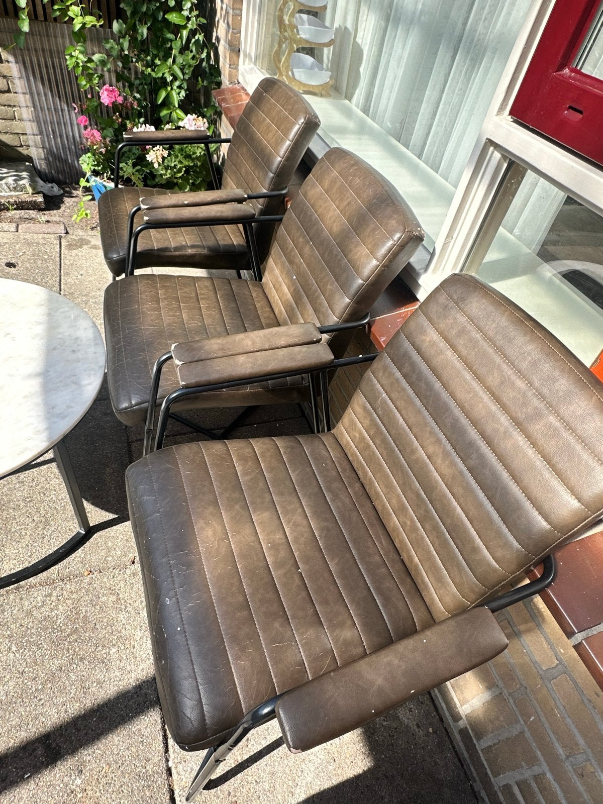 Set van 4 stoelen, Ophalen