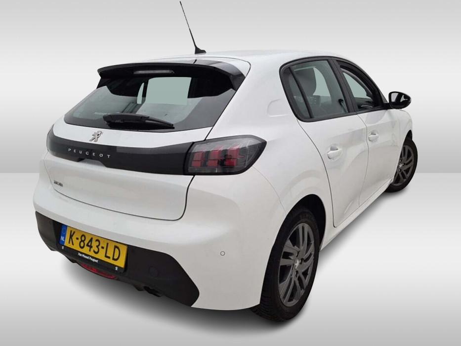 Peugeot 208 1.2 PureTech Blue Lease Active 1e-Eig. & Dealer-, Auto's, 12 maanden, Stof, 1199 cc, Wit