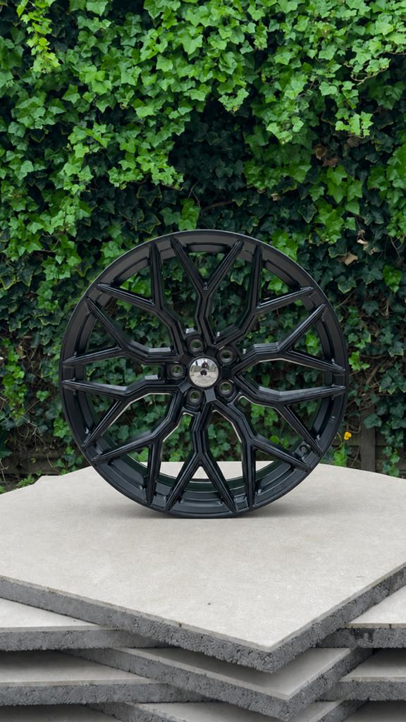 Transportschade | 21 inch Vossen look Breedset Satin Black, Ophalen, Velg(en), Nieuw, 21 inch