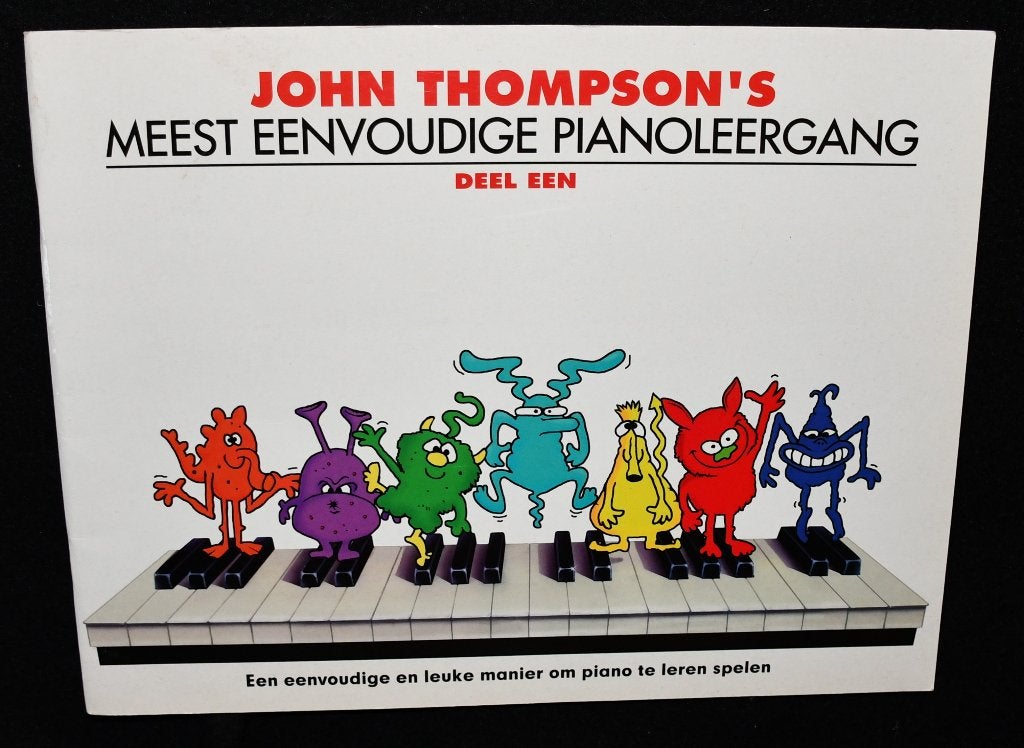 John Thompson's Meest Eenvoudige Pianoleergang - Deel Een -, Muziek en Instrumenten, Bladmuziek, Overige genres, Les of Cursus