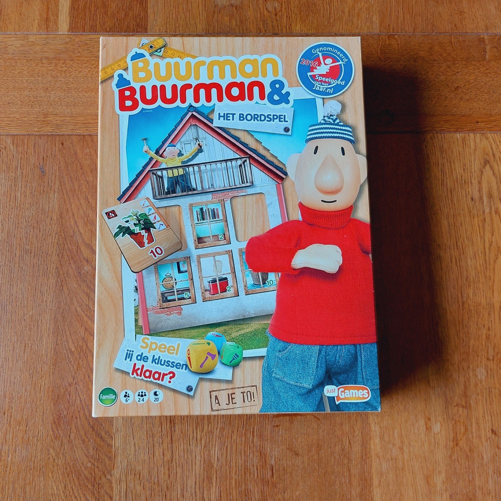 Buurman & Buurman dobbel- en bordspel - Compleet & Goede Sta, Ophalen of Verzenden, Gebruikt