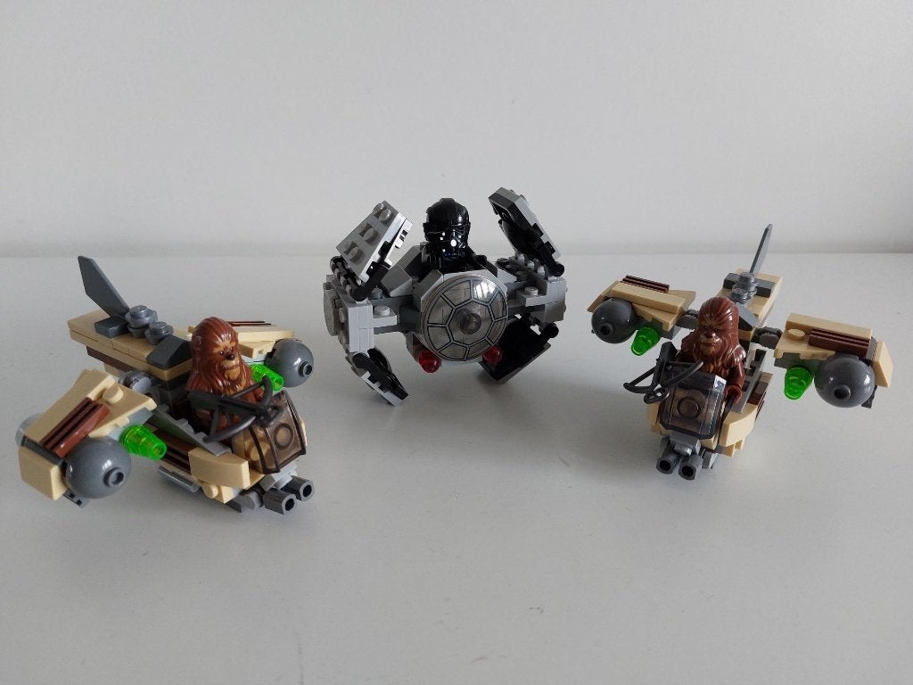 Lego Star Wars Microfighters, 75128 + 2x 75129, Star Wars, Compleet, Lego, Ophalen of Verzenden