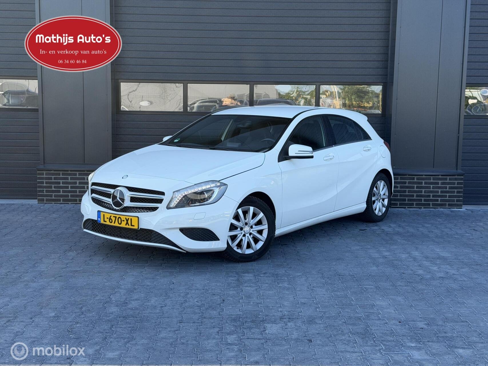 Mercedes A-klasse 180 Ambition Navi Airco nette staat! Nieuw, Auto's, Voorwielaandrijving, Euro 6, 4 cilinders, 1595 cc