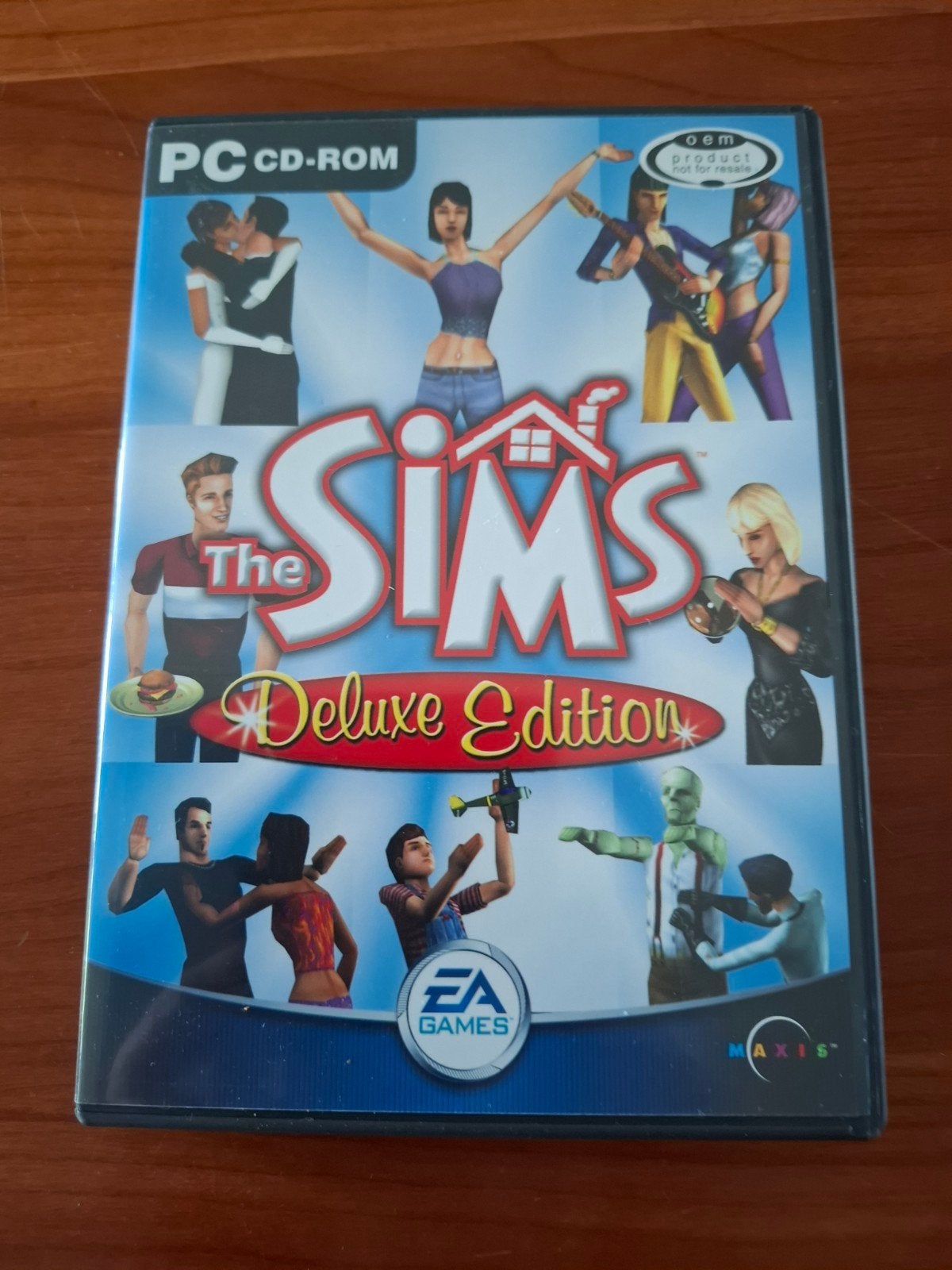 The Sims Deluxe Edition PC CD-ROM - Klassieke Simulatiegame, Spelcomputers en Games, 1 speler, Ophalen of Verzenden, Zo goed als nieuw