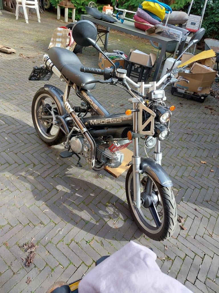 Sachs madass 125cc belgisch kenteken, Fietsen en Brommers, Ophalen of Verzenden, Overige typen