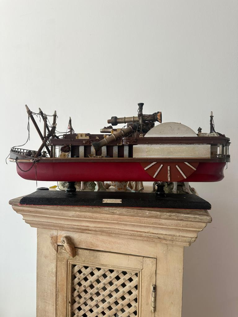 Type: Mississippi raderstoomboot (stoomboot), Ophalen of Verzenden, Zo goed als nieuw