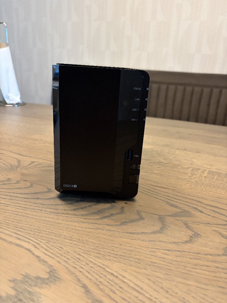 Synology DS218+, 10 GB geheugen en 2 4TB Seagate Ironwolf, Computers en Software, NAS, Ophalen of Verzenden, Zo goed als nieuw