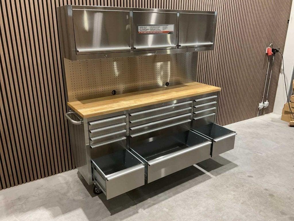 Deluxe 72 inch high 15 laden Werkbank new‼️, Doe-het-zelf en Verbouw, Werkbanken, Ophalen, Nieuw, 170 cm of meer