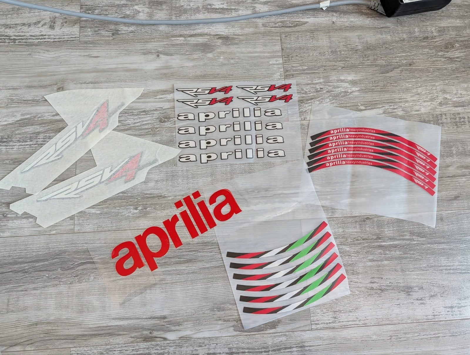 Aprilia RSV4 stickerset (Nieuw), Ophalen of Verzenden