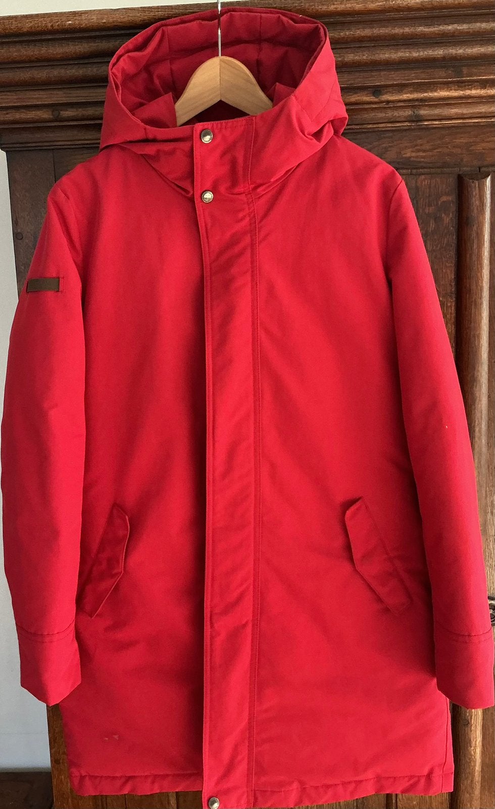 McGregor winterjas, roodm maat 38/40, Kleding | Dames, Ophalen of Verzenden, Zo goed als nieuw, Maat 38/40 (M)