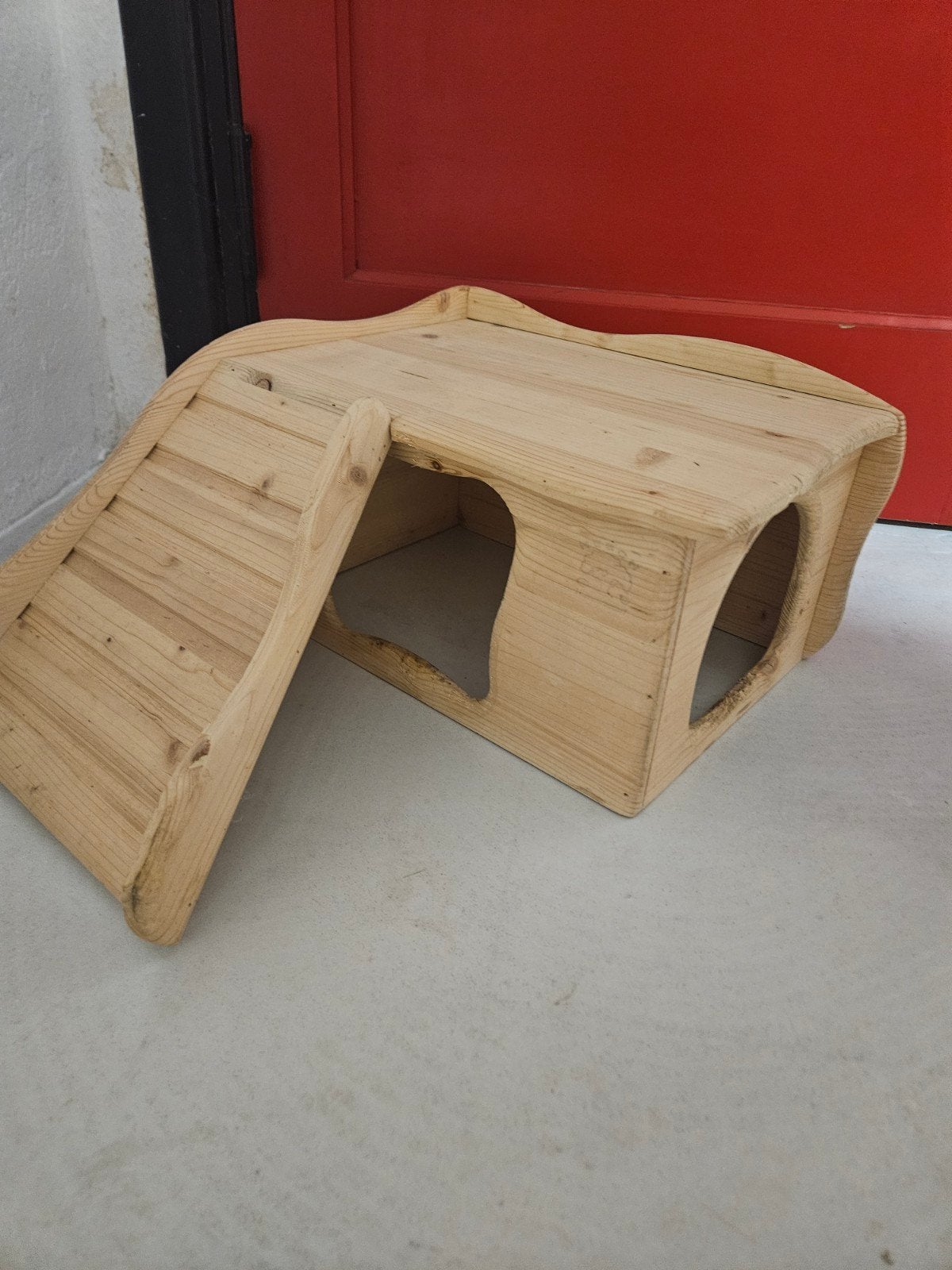 nieuw houten cavia huisje, Dieren en Toebehoren, Ophalen