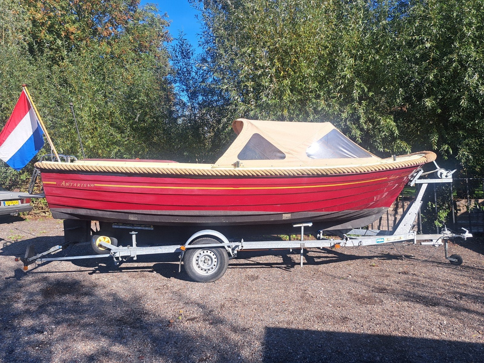 Antaris 630  luxe sloep met vetus diesel, Binnenboordmotor, Diesel, Ophalen of Verzenden, 6 m