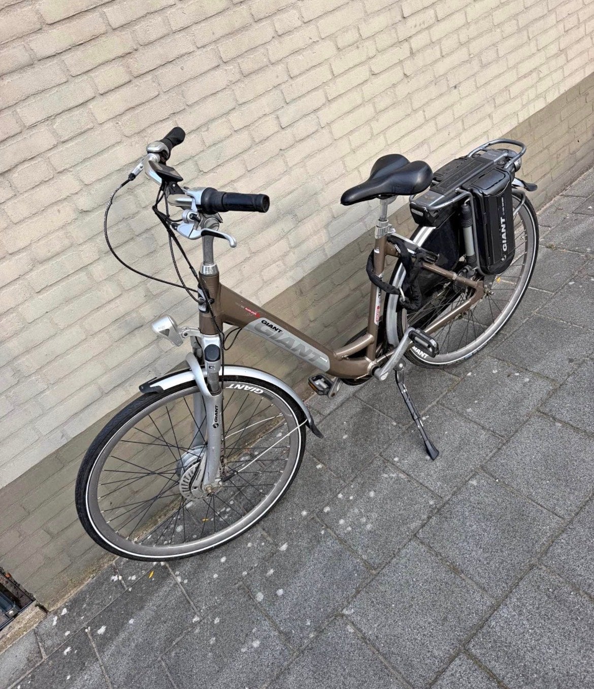 Giant elektrische fiets met dubbele accu, Ophalen, Gebruikt, 50 km per accu of meer, Giant