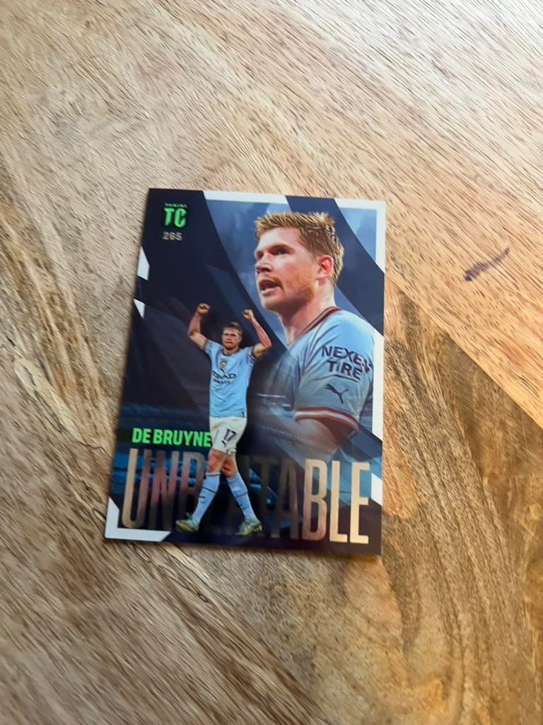 Voetbal kaart de bruyne is in een goede staat, Ophalen of Verzenden, Zo goed als nieuw, Plaatje