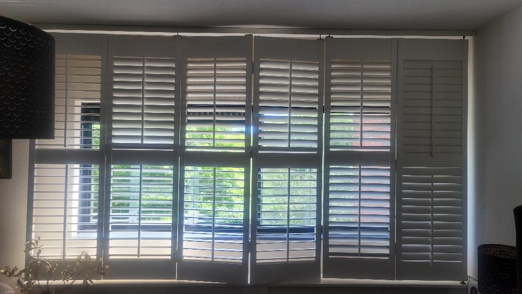 Shutter, Ophalen, Wit, 50 tot 100 cm, Zo goed als nieuw