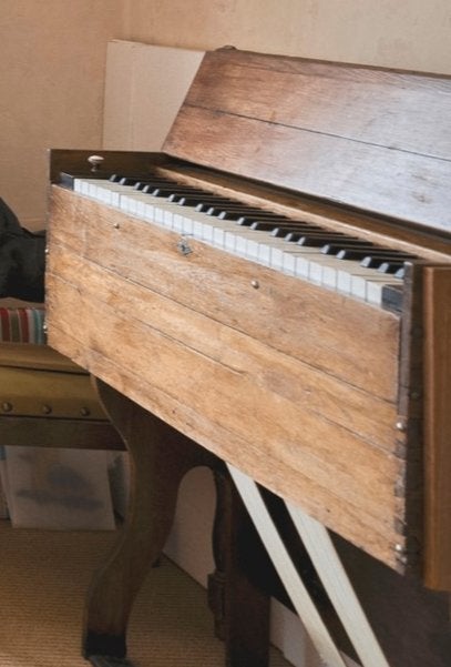Antiek traporgel (gratis af te halen), Muziek en Instrumenten, Orgels, Ophalen, Gebruikt, 1 klavier, Orgel