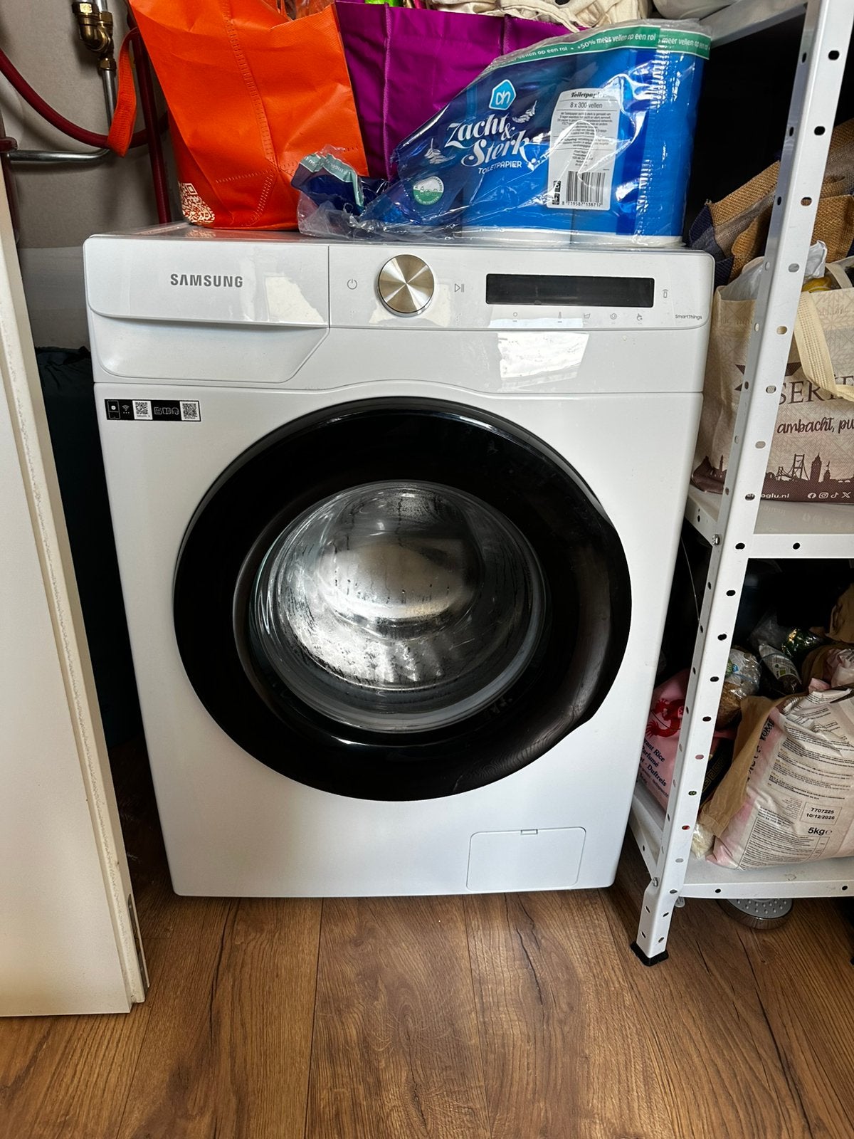 Wasmachine, Witgoed en Apparatuur, Wasmachines, Nieuw, 85 tot 90 cm, 1200 tot 1600 toeren, Ophalen