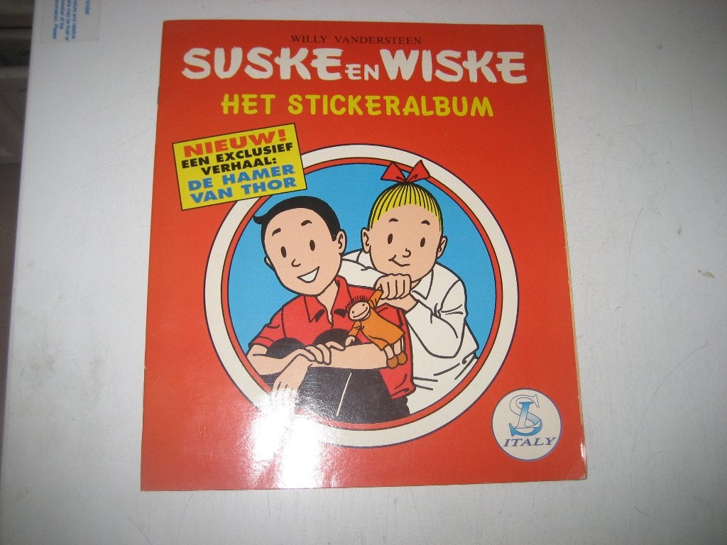 suske en wiske stickeralbum, Ophalen of Verzenden, Zo goed als nieuw, Strip of Tekenfilm