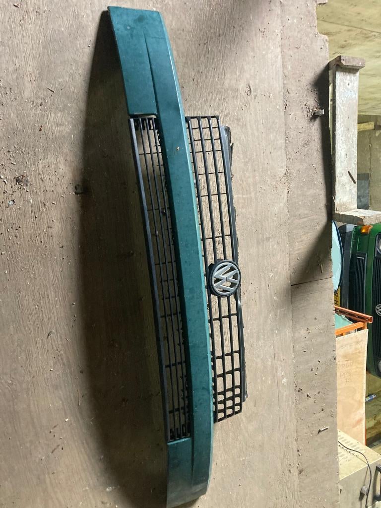 Grill en motorkap VW T4 groen, Ophalen, Gebruikt, Bumper, Volkswagen