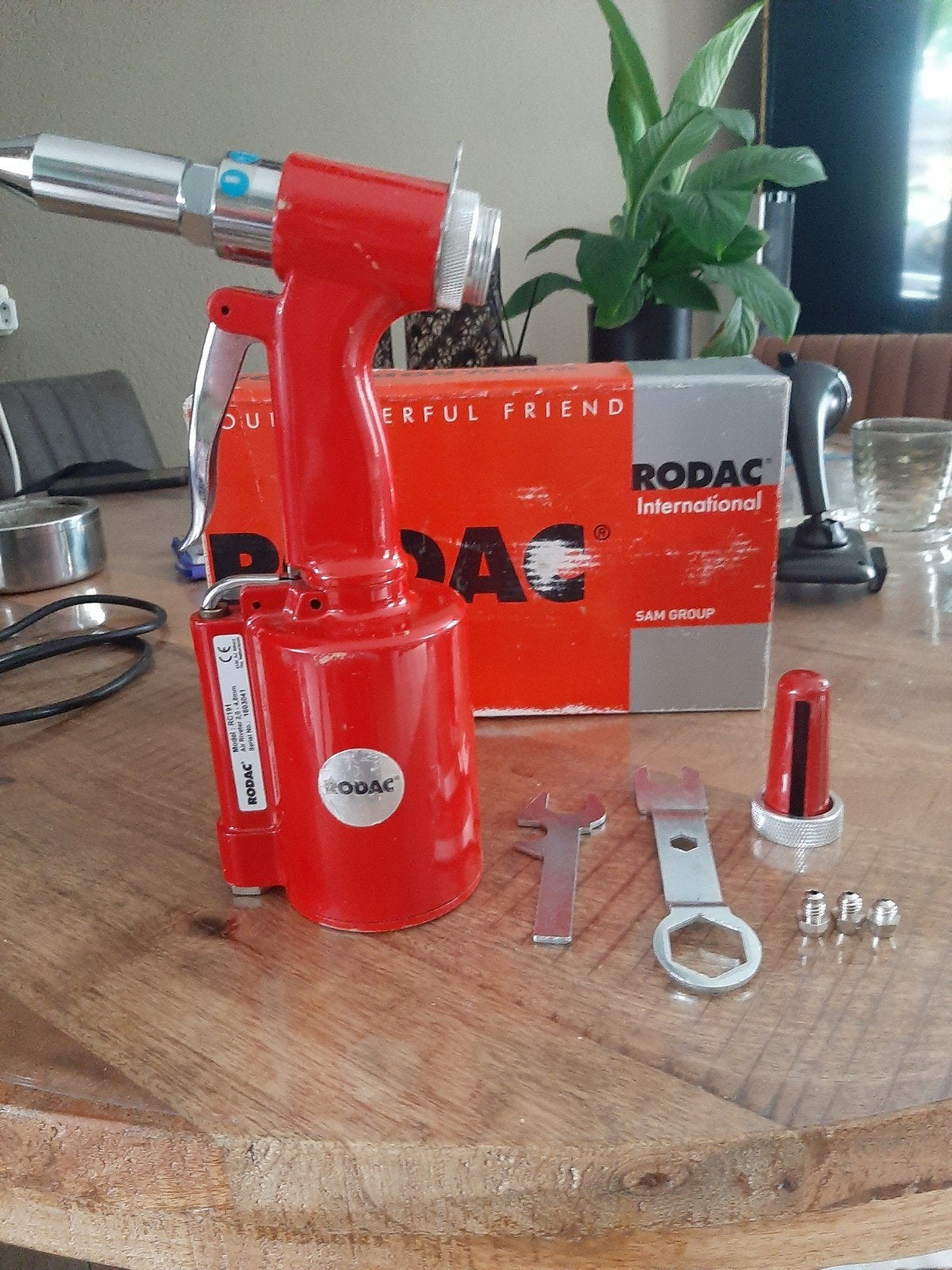 RODAC RC191 Air Riveter 2.0 - 4.8mm,Nieuw., Ophalen, Gebruikt, Overige typen, Overige merken