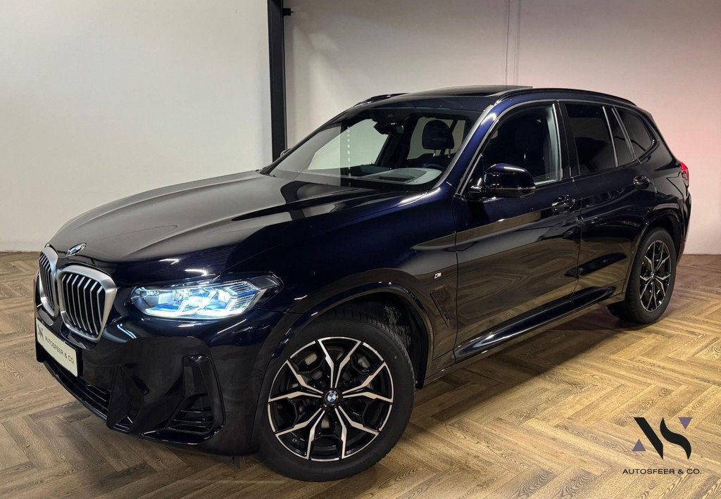 BMW X3 XDrive30i High Executive M PANO KEYLESS VOL, Auto's, BMW, 1998 cc, Gebruikt, Zwart, 4 cilinders