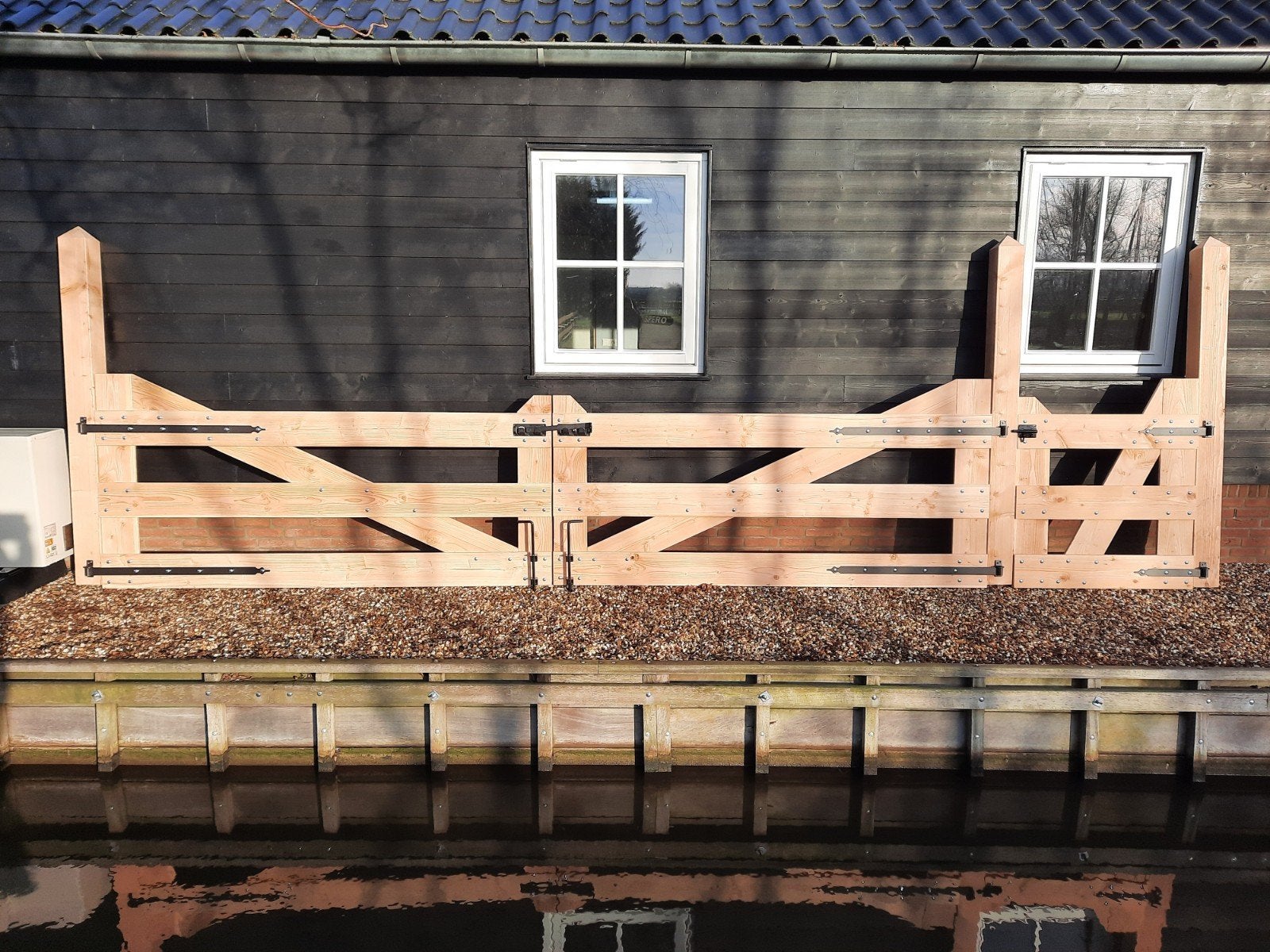 Landhek te koop, Nieuw, Ophalen of Verzenden, 150 tot 200 cm, Hout