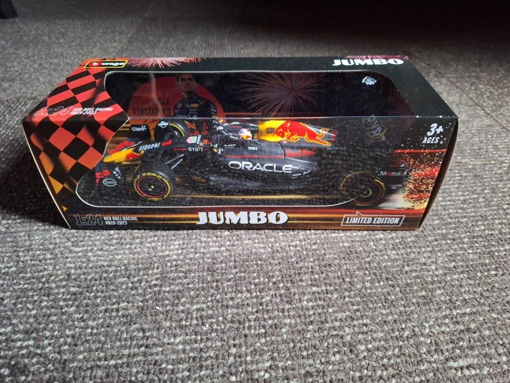 Max Verstappen Red Bull Racing F1 modelauto 1:24, Hobby en Vrije tijd, Modelauto's | 1:5 tot 1:12, Ophalen of Verzenden