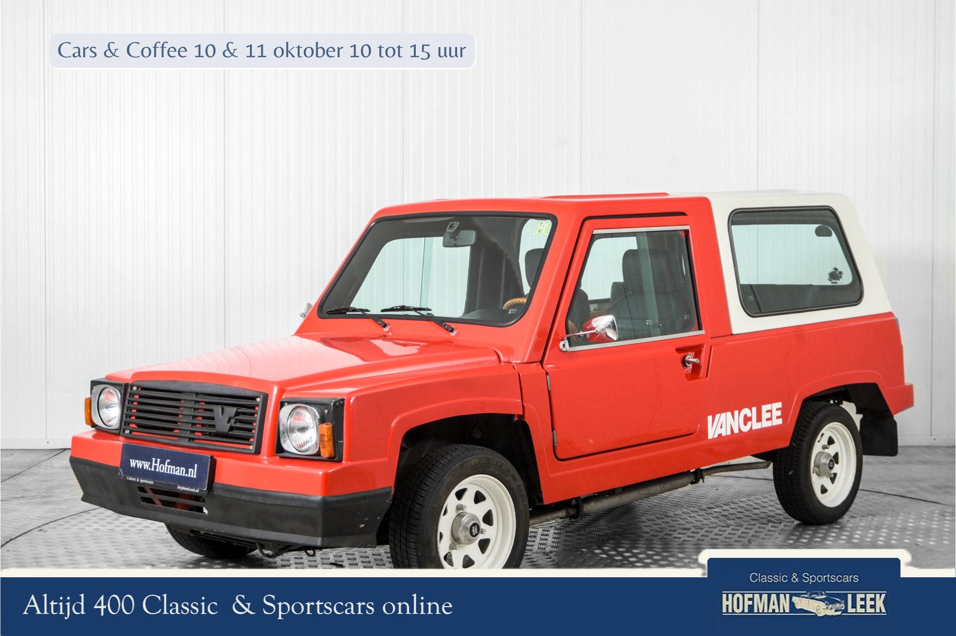 Citroën VanClee Mungo Mehari (bj 1987), Auto's, Gebruikt, Overige modellen, Overige carrosserieën, 29 pk