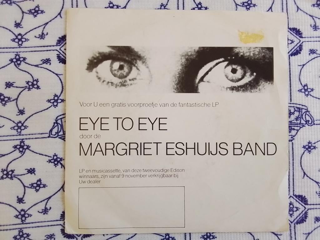 Magriet eshuijs band           Eye to eye (promo), Cd's en Dvd's, Vinyl Singles, Ophalen of Verzenden, Zo goed als nieuw, Pop