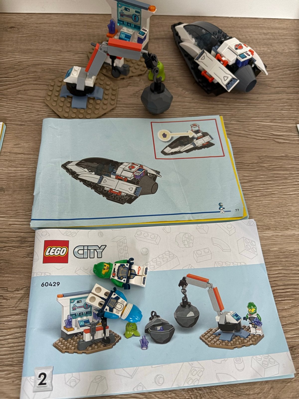 LEGO City Ruimtebasis en Raketlancering (60429), Ophalen, Zo goed als nieuw, Overige merken