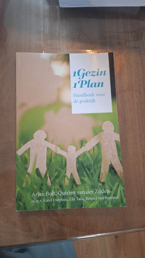 1 gezin 1 plan, Boeken, Zo goed als nieuw, Arjan Bolt, Quirien van der Zijden, Alpha, HBO