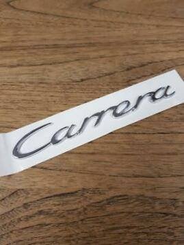 Porsche Carrera sticker embleem, Verzenden