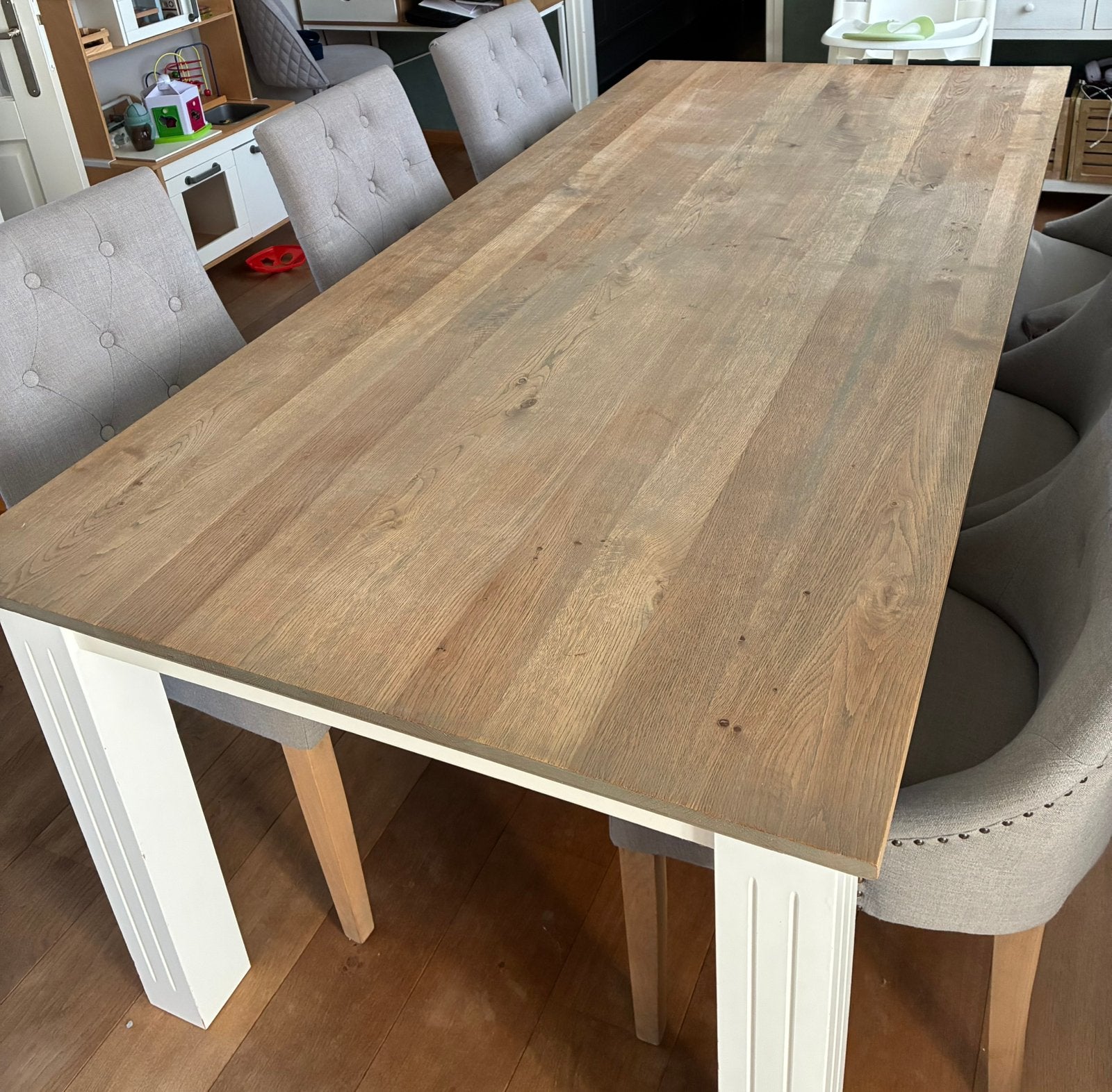 Richmond eettafel, Ophalen, Gebruikt, 200 cm of meer, 50 tot 100 cm