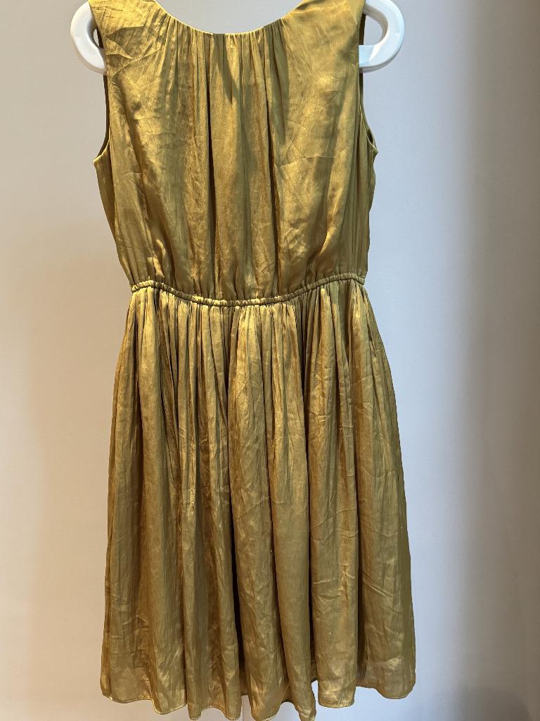 Yellow Gold Party Dress, Kleding | Dames, Ophalen of Verzenden, Zo goed als nieuw, Geel, Overige typen