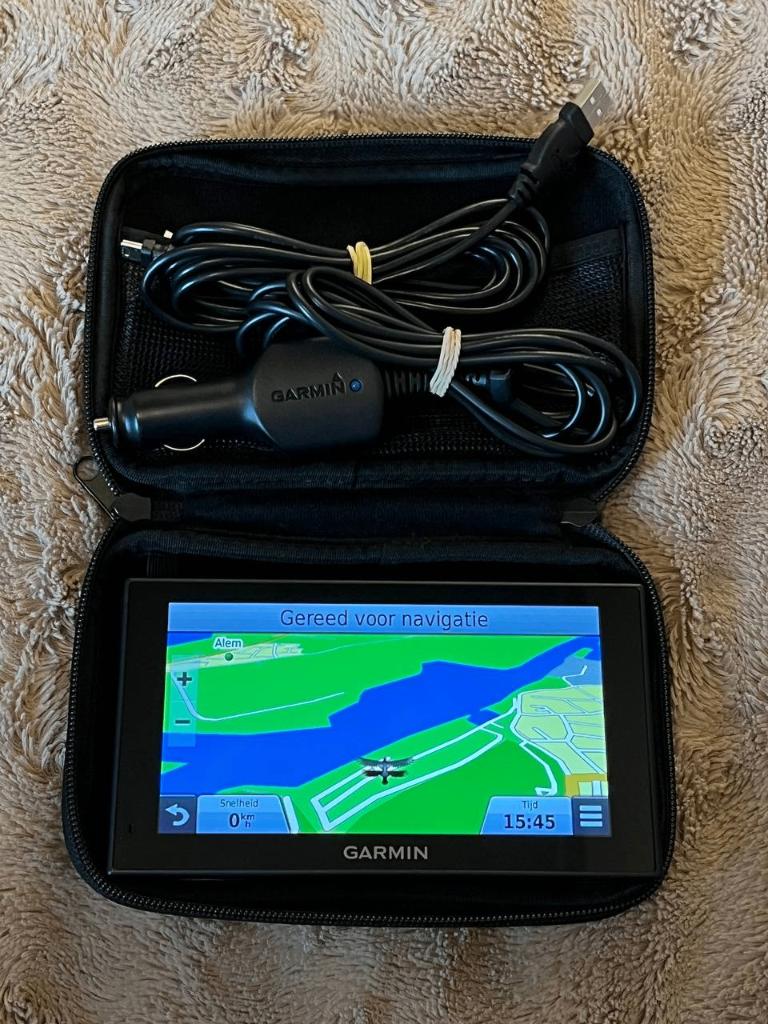 Garmin Autonavigatie (volledige set met beschermhoes), Ophalen of Verzenden, Zo goed als nieuw