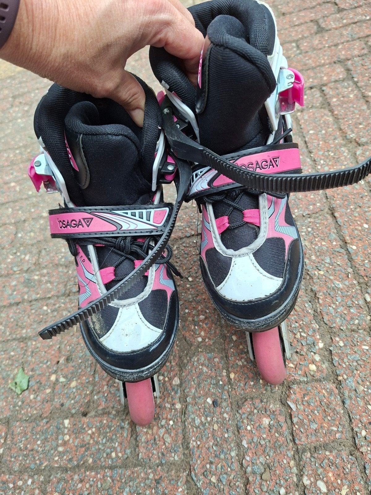 Osaga verstelbare skeelers maat 35-38, Kinderen, Inline skates 4 wielen, Ophalen, Overige merken